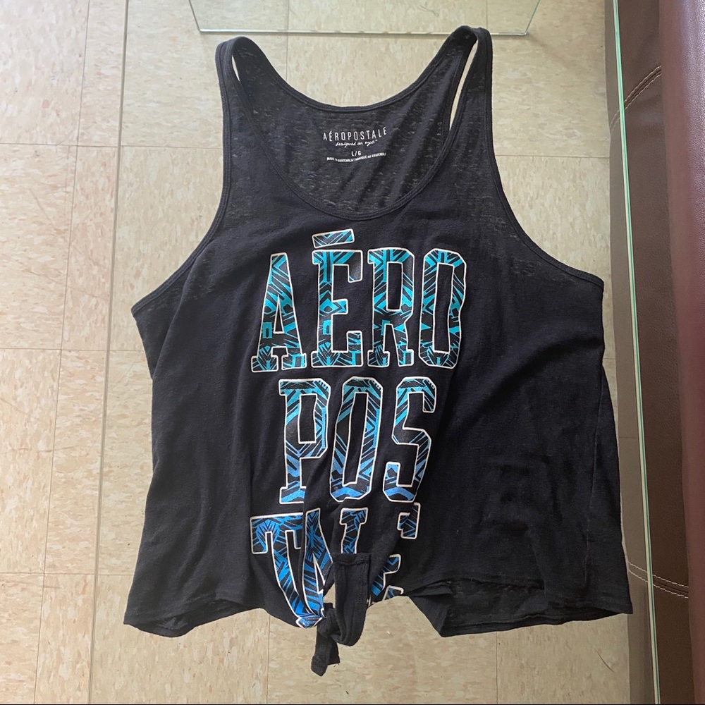 Black Aeropostale tank top